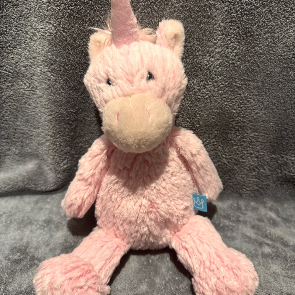 Pink Plush Unicorn Toy Manhattan Toy brand